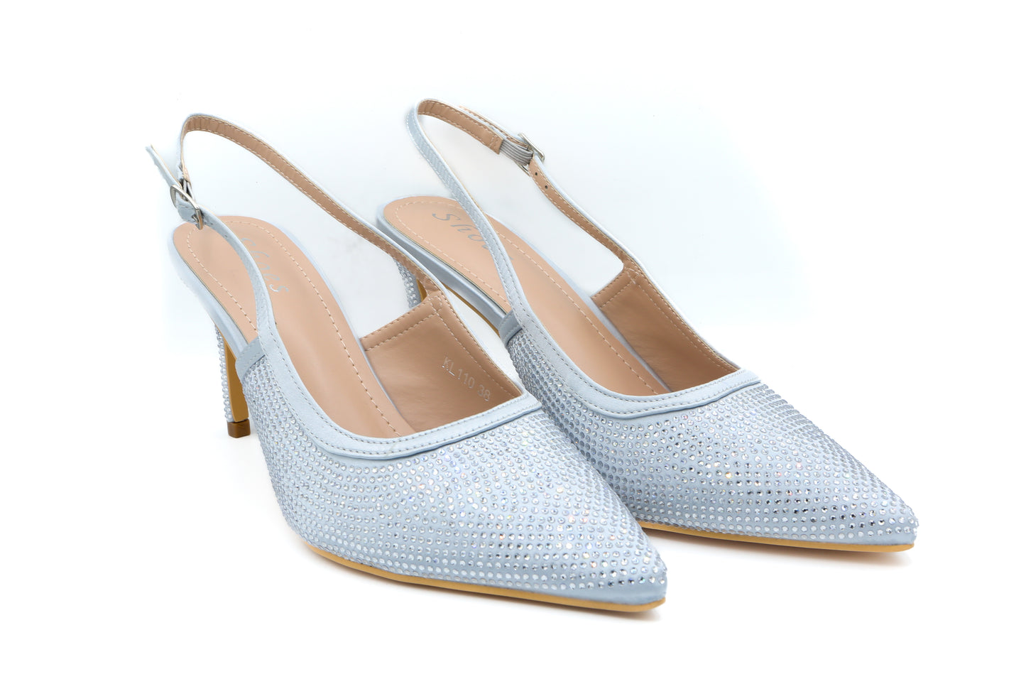 Escarpin Slingback "Ciel Scintillant" 111