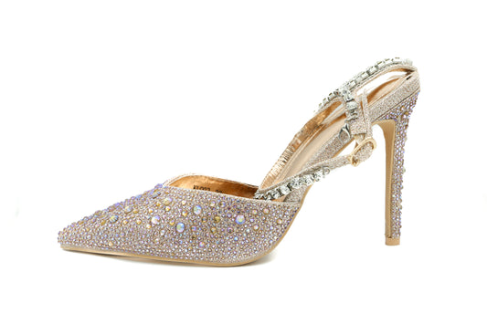 Escarpin Slingback "Étoile Scintillante" 124
