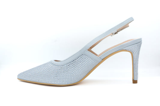 Escarpin Slingback  "Ciel Scintillant" 111